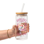 The Romance Reader Book Club Glass Cups
