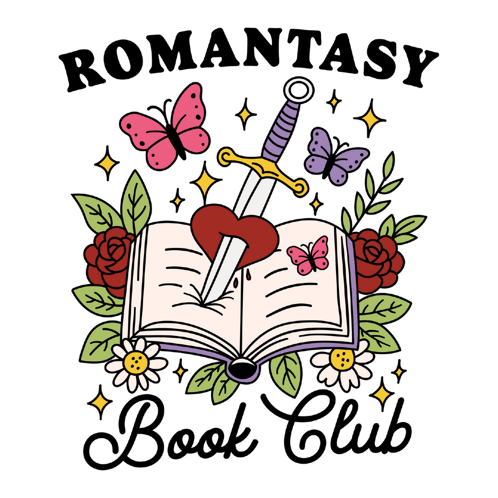 Romantasy Book Club Glass Cups