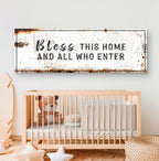 BLESS THIS HOME - CHRISTIAN WALL DECOR
