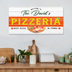 Best Pizza In Town Pizzeria Sign
