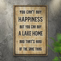 Lake Home Sign