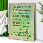 St. Patrick's Day Blessings Sign