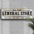 Rustic General Store Sign