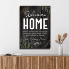 You Belong Here Welcome Home Entryway Sign
