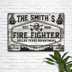 Fire & Rescue Fire Fighter Sign