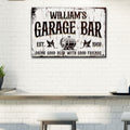 Garage Bar Rustic Wood Sign