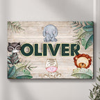 Safari Kids Room Sign