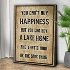 Lake Home Sign