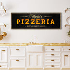 Wood Pizzeria Sign