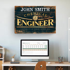 Chemical Engineer Sign