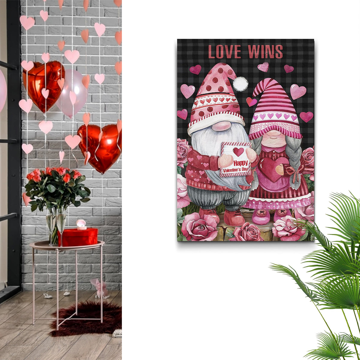 Valentine Gnomes Sign II