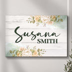 Floral Girls Room Sign