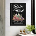 Relax Soak Escape Bath House Sign