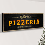 Wood Pizzeria Sign