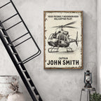 Helicopter Pilot Name Sign