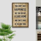 Lake Home Sign