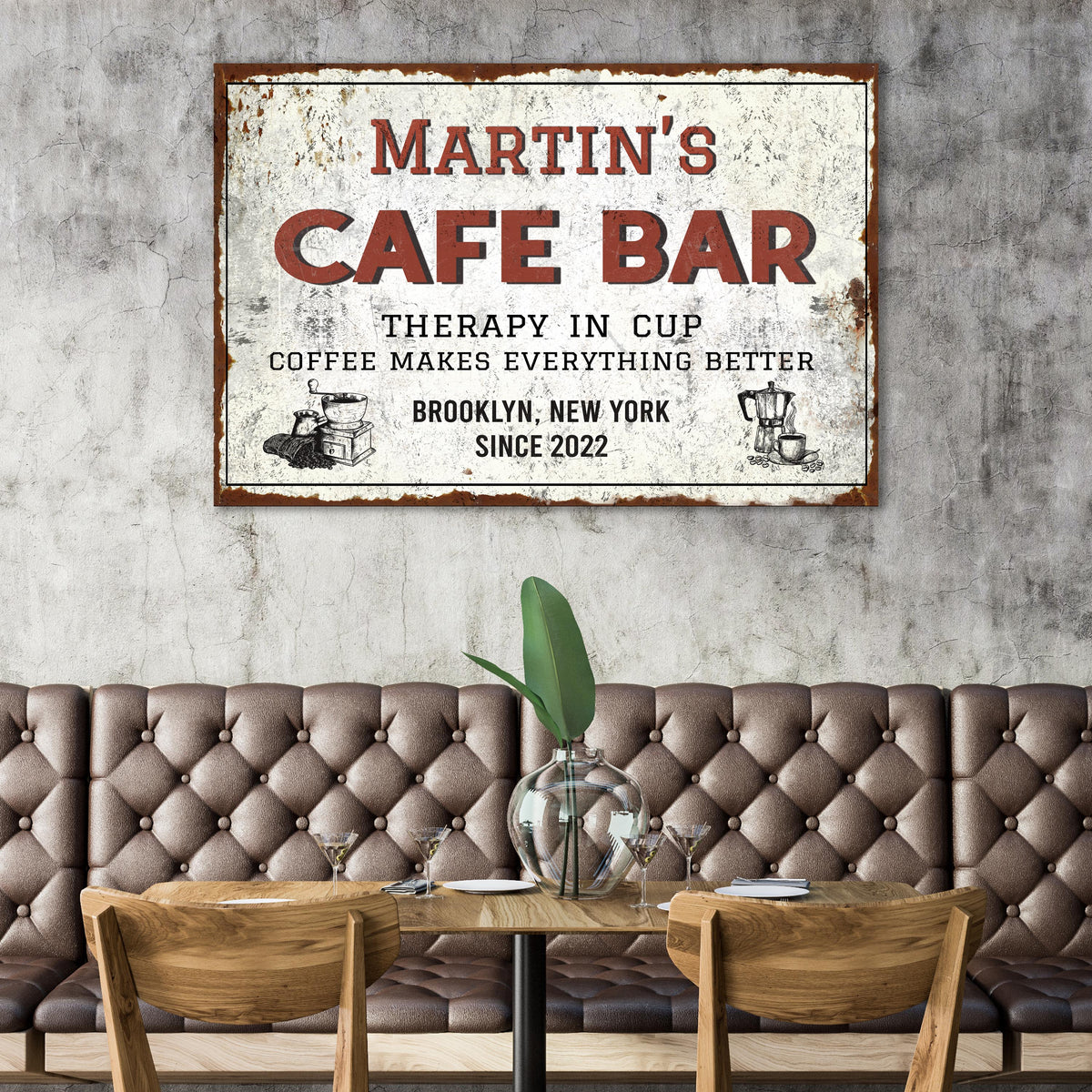 Cafe Bar Sign