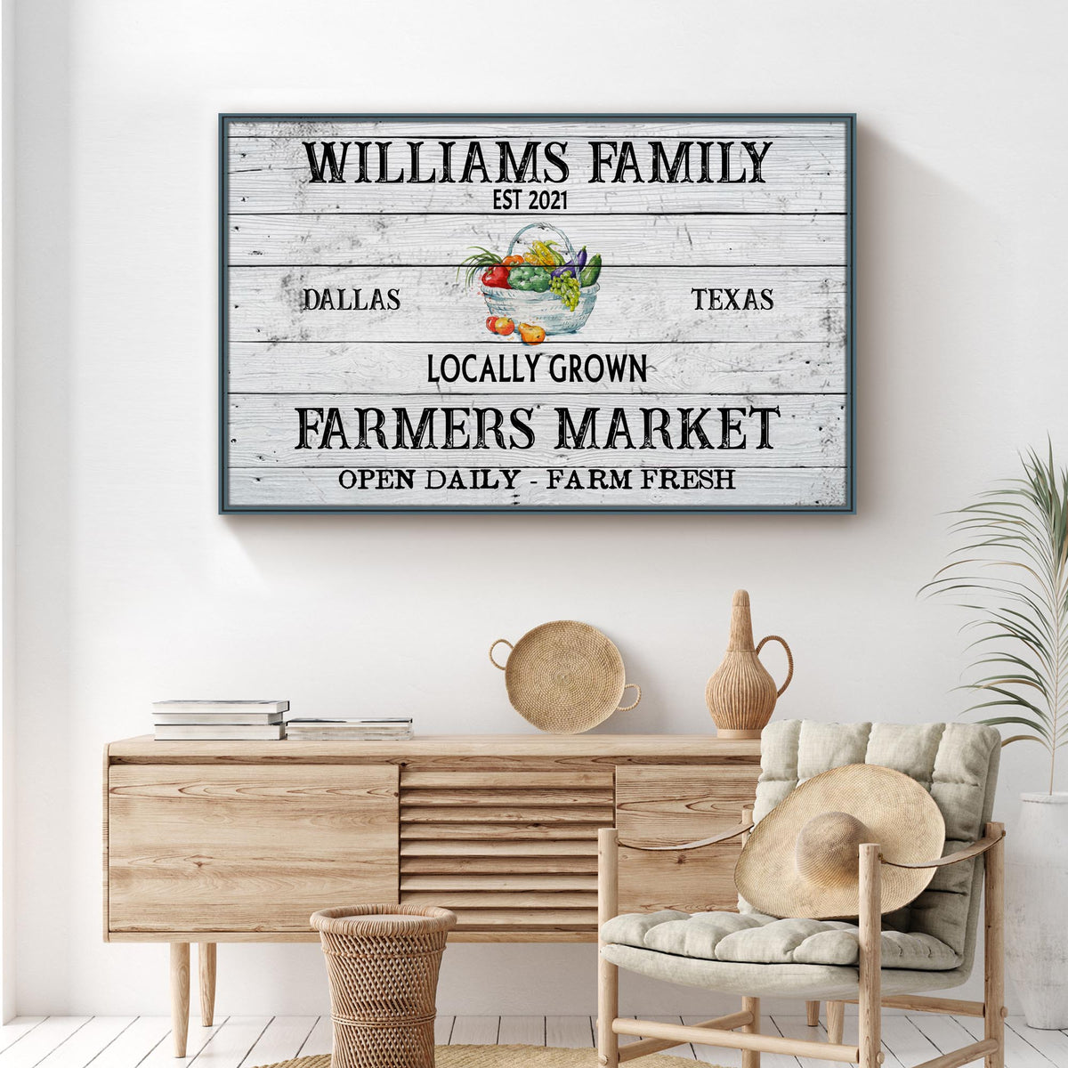 Farmers Market Sign II