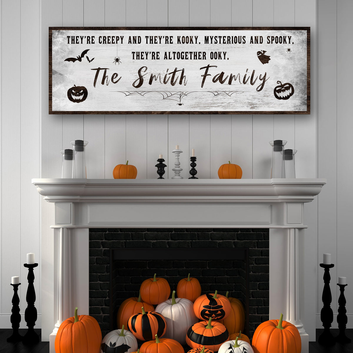 Creepy Family Sign