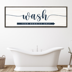 Wash Your Worries Away Sign