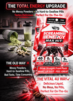 Screamin Energy Sample Pack - 6 Pouches