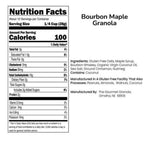 Bourbon Maple Granola | Pack of 3 | 12 oz | Gluten, Dairy, and Soy Free | Free Shipping | The Gourmet Granola