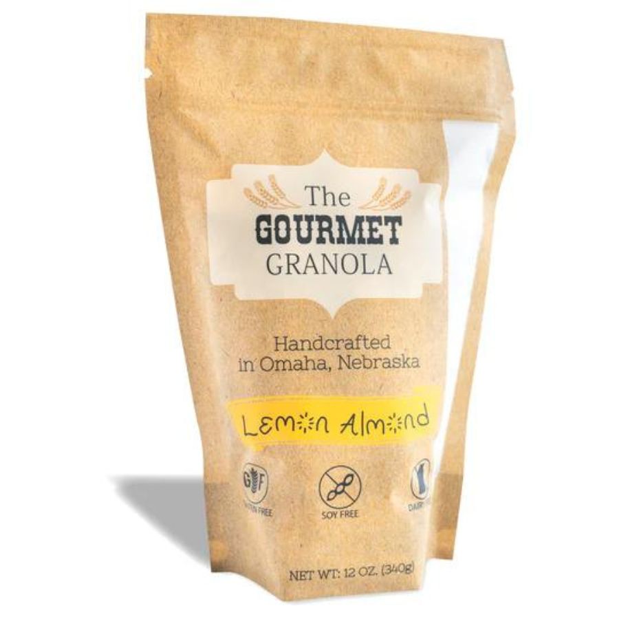 Lemon Almond Granola | Pack of 3 | 12 oz | Gluten, Dairy, and Soy Free | Free Shipping | The Gourmet Granola