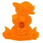 Tiered Pumpkin Magnetic Plaque | 4.5" x 5" | Glowing Creation