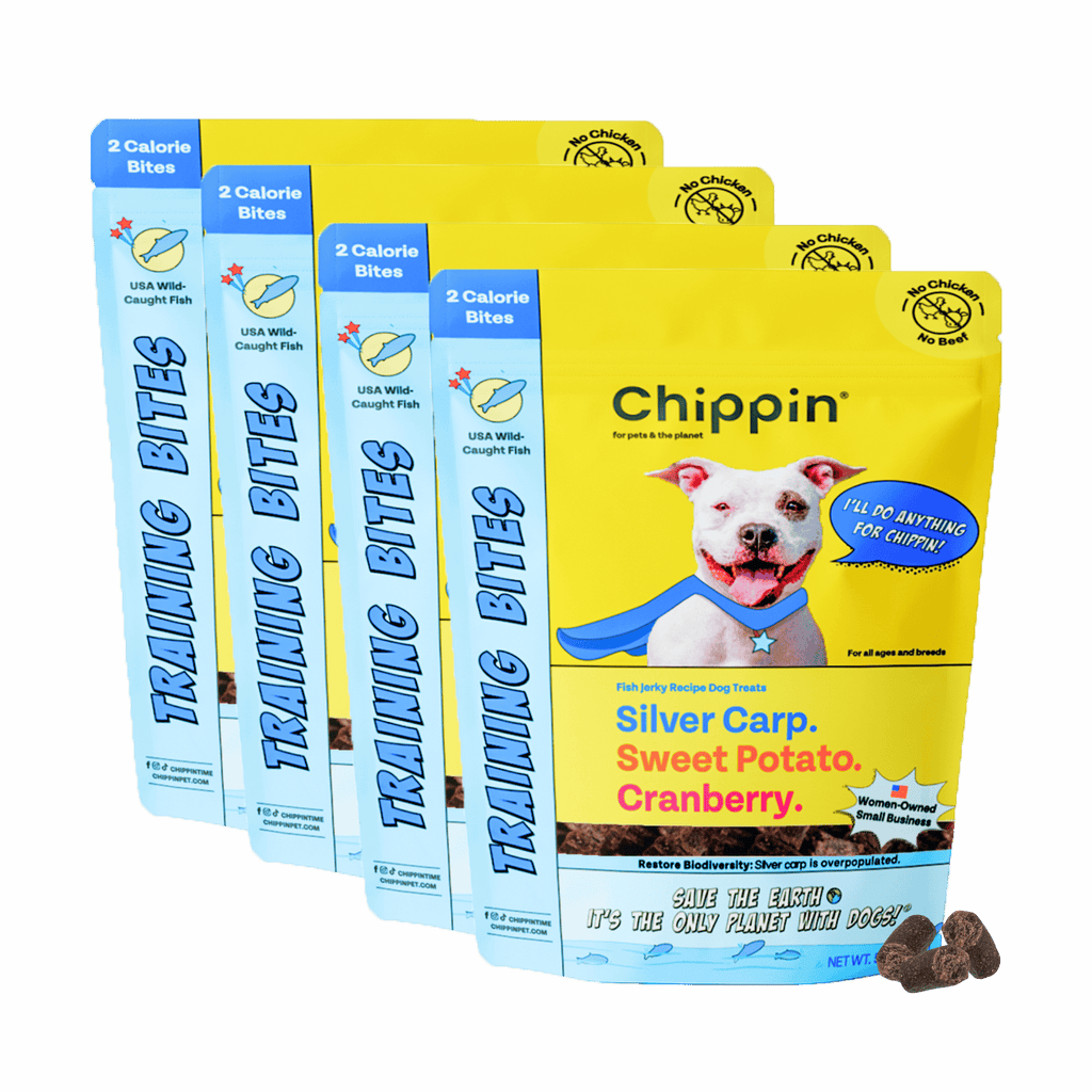 Silver Carp & Sweet Potato Training Bites, 4-Pack