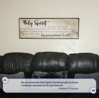 Holy Spirit You Are Welcome Here Sign VI