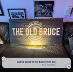 Beer Barrel Bar Sign