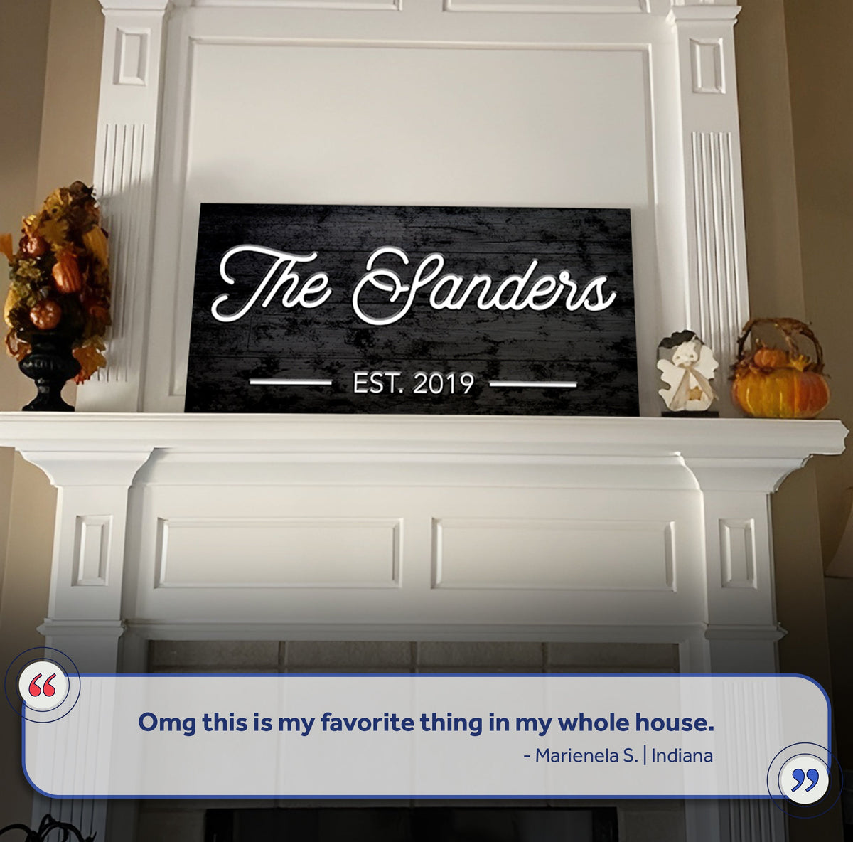 Family Name Sign V