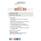 Belgian Waffle Mix | Pack of 6 | 13.1 oz | Heartland Gourmet