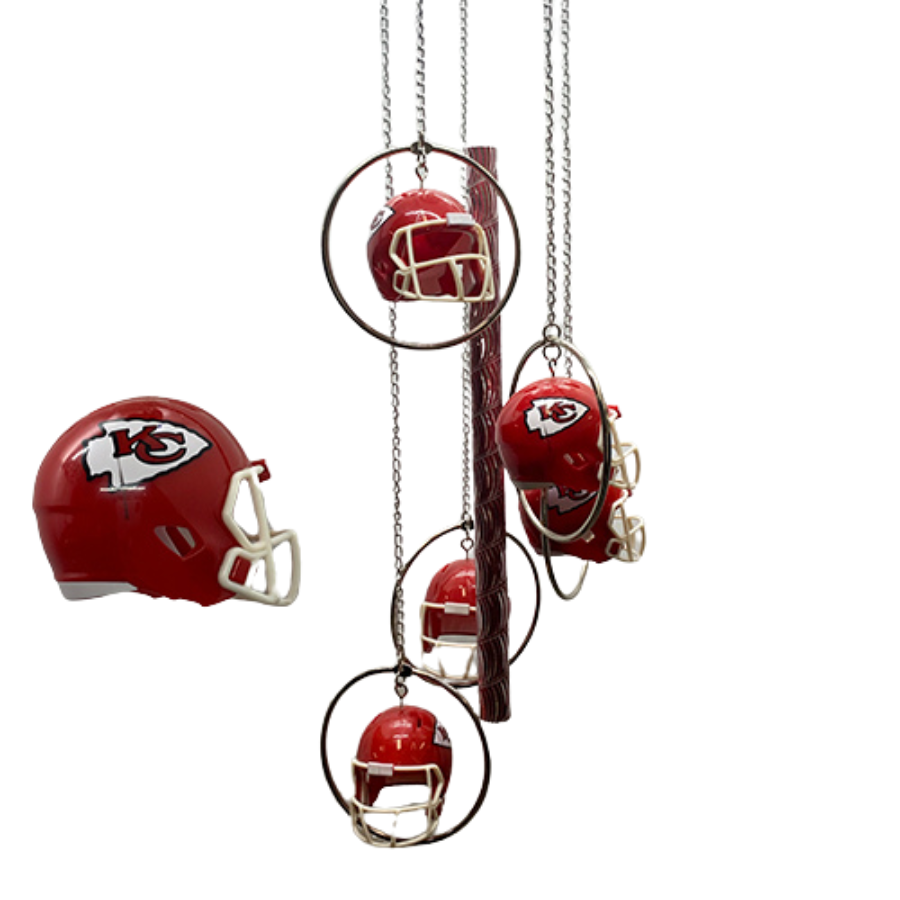 Kansas City Chiefs Football Wind Chime | MAAC Wind Chimes