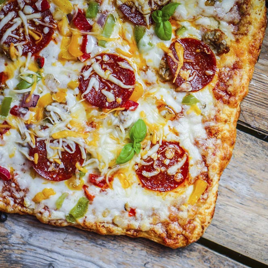 Wanda's Organic Oregano & Basil Pizza Crust Mix | Pack of 4 | 15 oz | Heartland Gourmet | 1376