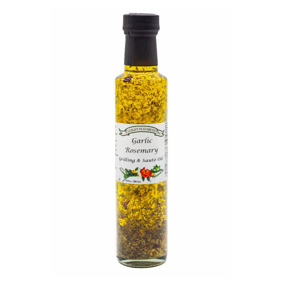 Lesley Elizabeth Garlic & Rosemary Grilling & Saute Oil, Dorica (250mL)