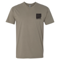 SALE | WTF (Where's The Field) T-Shirt | Warm Gray | Multiple Sizes | Screen Machine
