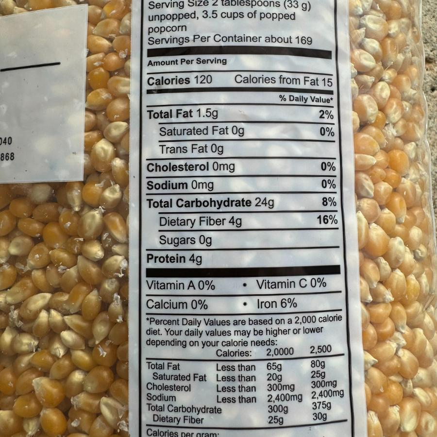 Yellow Un-Popped Popcorn Kernels | 12.5 lb | Non-GMO | Popcorn County USA | North Loup Valley