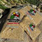 White Un-Popped Popcorn Kernels | 12.5 lb | Pack of 3 | Non-GMO | Popcorn County USA | North Loup Valley