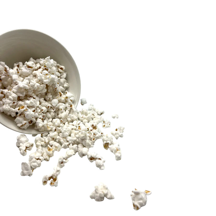 White Butterfly Popped Popcorn | Pack of 2 | 1.5 oz | Non-GMO | Shipping Included | Gold Dust Kettle Corn