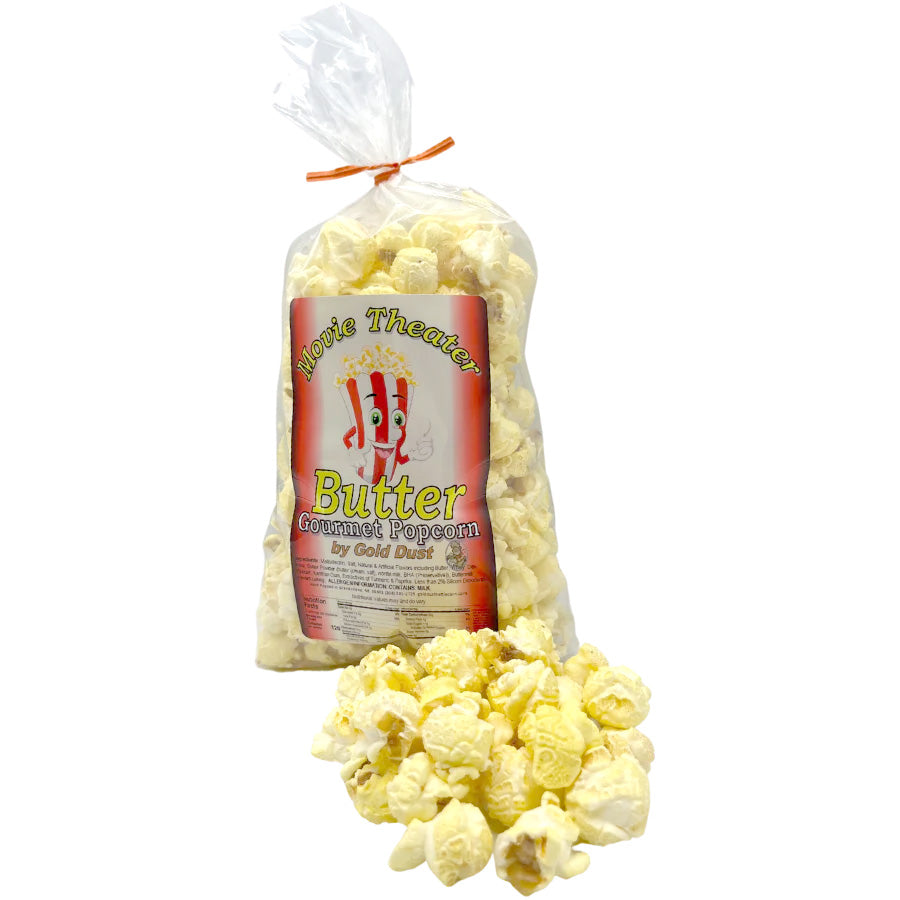 Movie Theater Butter Popcorn | Pack of 2 | 2 oz | Non-GMO | Gold Dust Kettle Corn