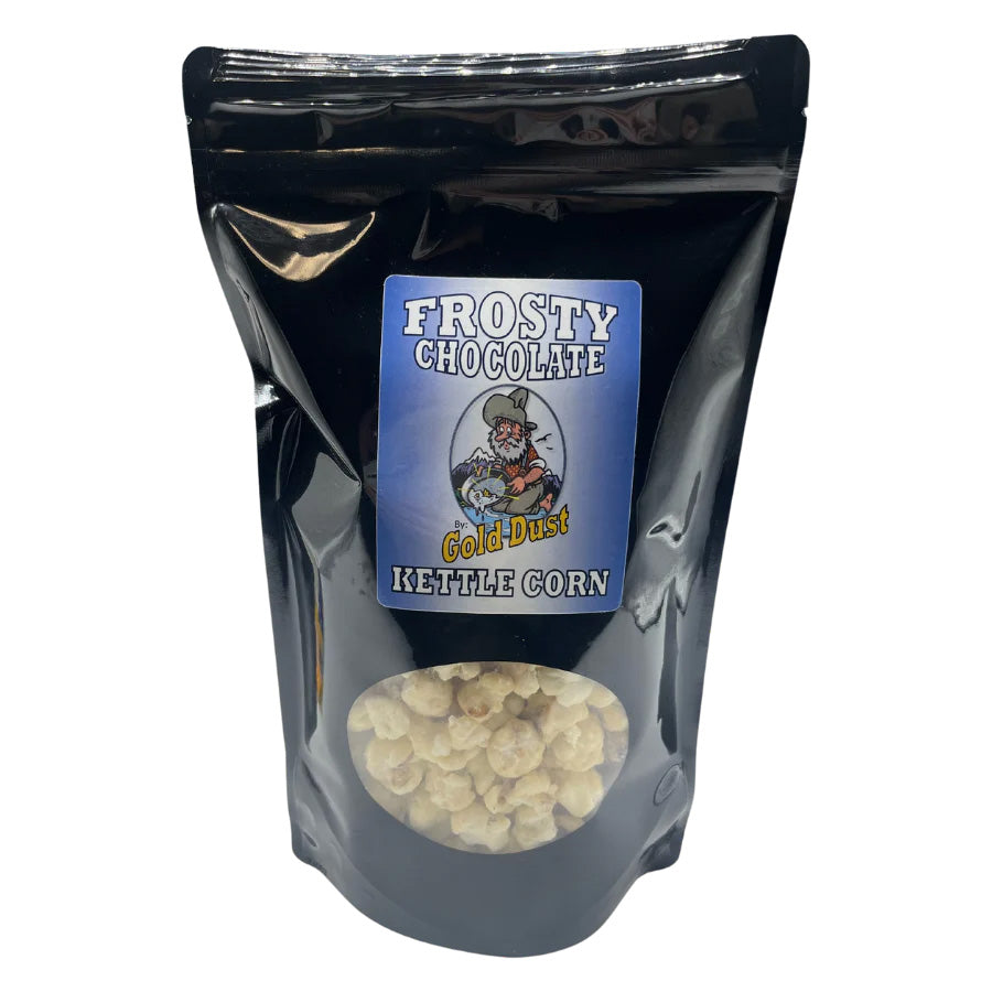 IN-STORE PICK UP ONLY | White Chocolate Covered Kettle Corn | 6 oz | Gluten Free & Non-GMO | Gold Dust Kettle Corn