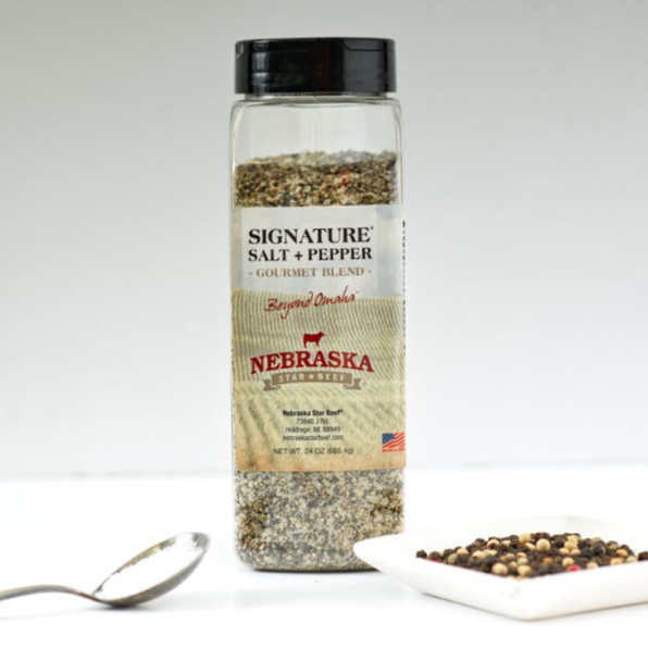 Salt + Pepper Blend | Pack of 3 | 24 oz | Shipping Included | Nebraska Star Beef