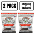 Red Pepper Beef Jerky | Pack of 2 | 3 oz | Shipping Included | Nebraska Star Beef