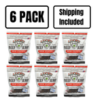 Red Pepper Beef Jerky | Pack of 6 | 3 oz | Shipping Included | Nebraska Star Beef