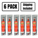 Red Pepper Beef Stick | Pack of 6 | 1.25 oz | Shipping Included | Nebraska Star Beef