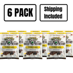 Teriyaki Beef Jerky | Pack of 6 | 1.5 oz | Shipping Included | Nebraska Star Beef