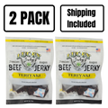 Teriyaki Beef Jerky | Pack of 2 | 3 oz | Shipping Included | Nebraska Star Beef
