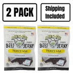Teriyaki Beef Jerky | Pack of 2 | 3 oz | Shipping Included | Nebraska Star Beef