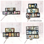 Teacher Word Block | 6.5" x 1.5" x 1" | Letters of Love Designs